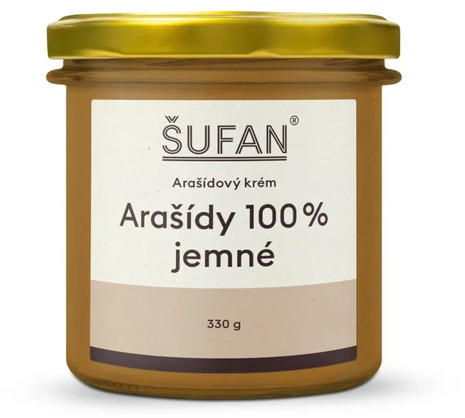 Jemné arašídové máslo 330g Šufan 